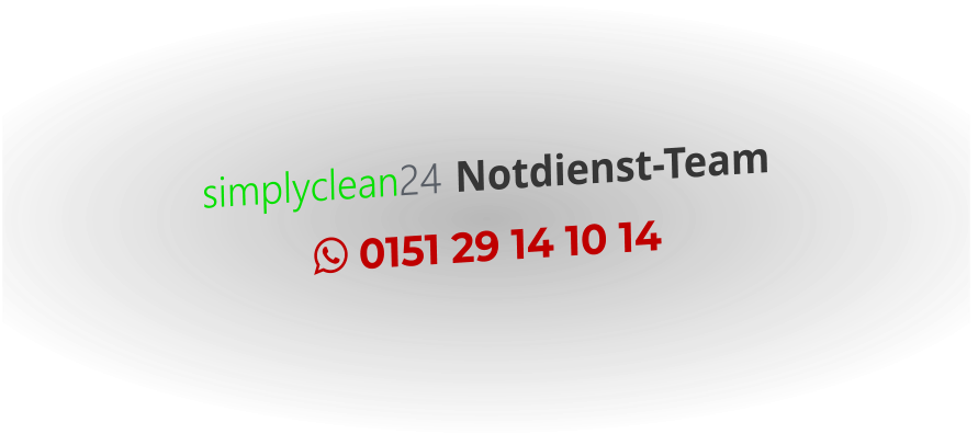 simplyclean24 Notdienst-Team  0151 29 14 10 14
